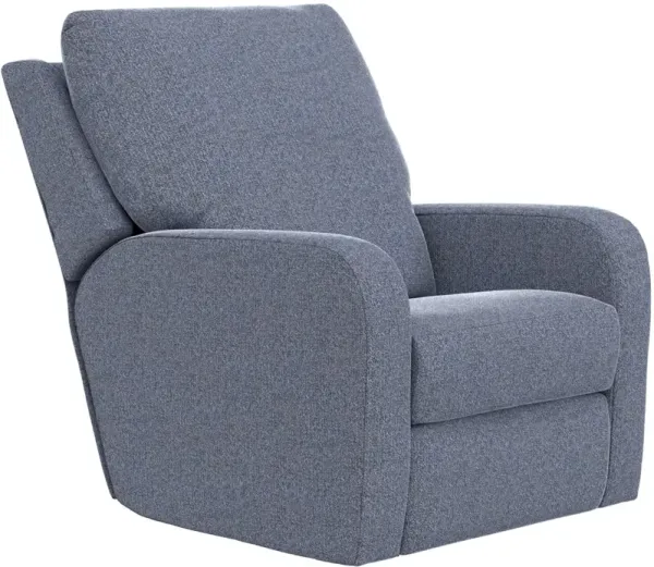 CatnapperÂ® Lullaby Denim Power Recliner with Power Headrest and Power Auto-Glide