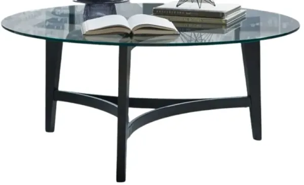 Liberty Furniture Capri Espresso Round Cocktail Table