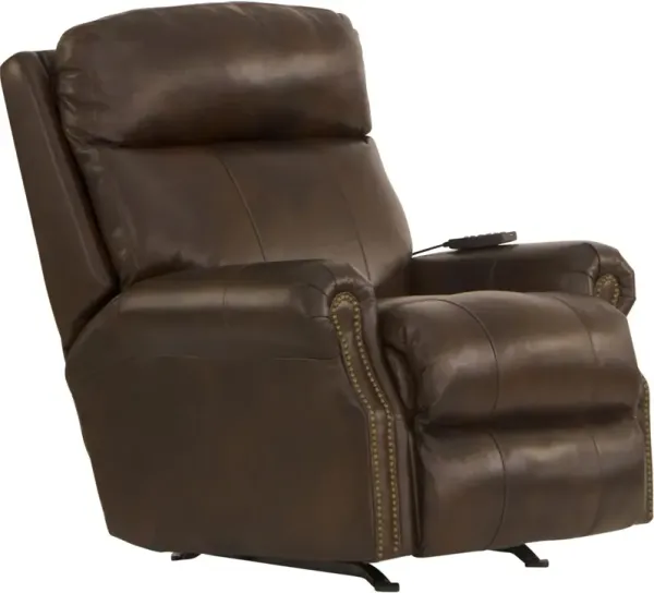 CatnapperÂ® Vito Brown Power Rocker Recliner