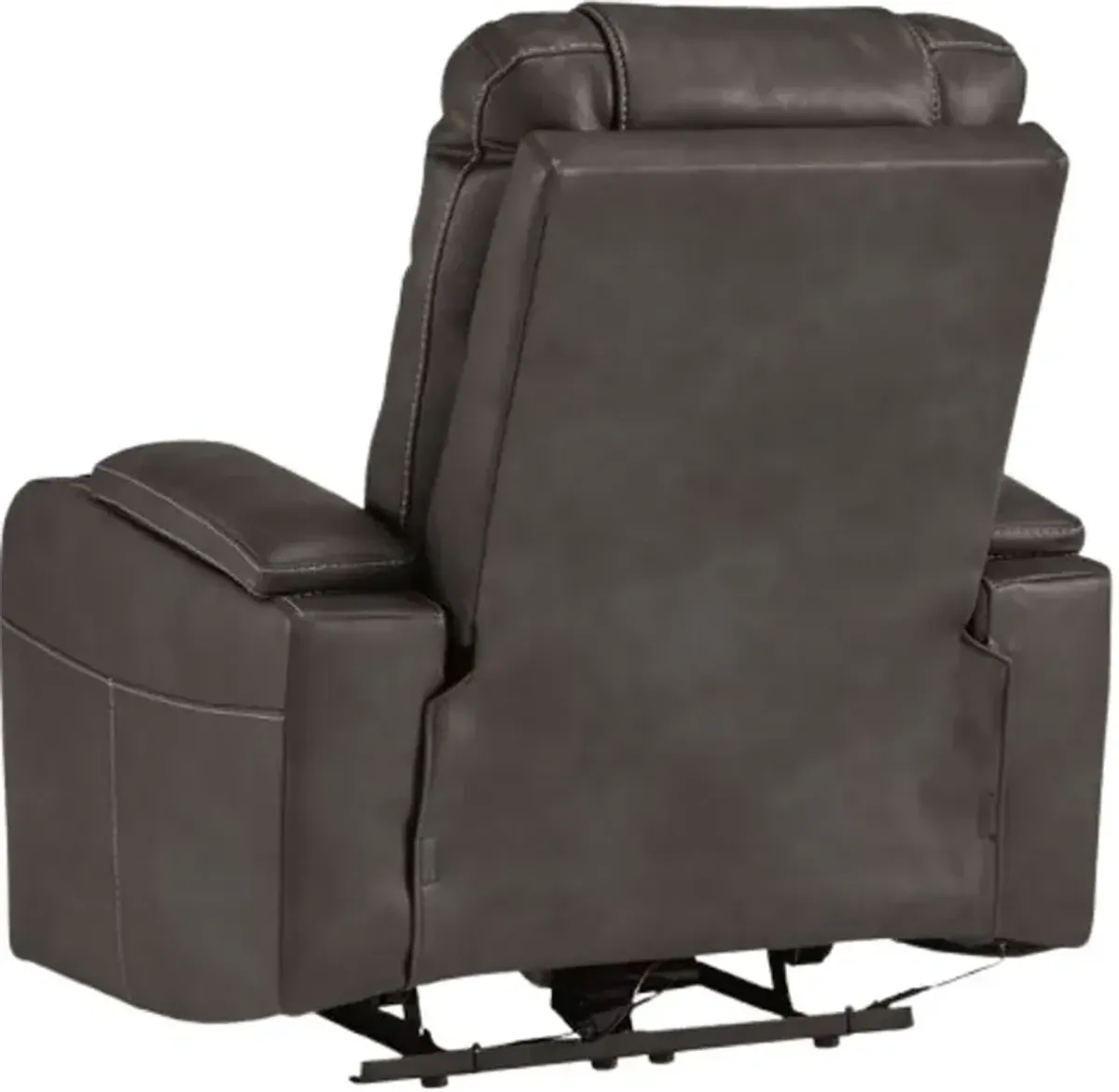 Signature Design by AshleyÂ® Feazada Shadow Power Recliner with Adjustable Headrest