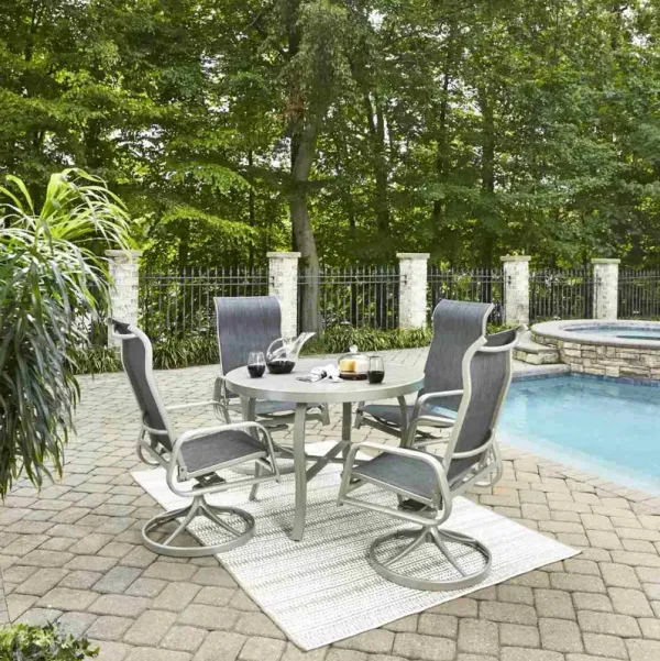 homestylesÂ® Captiva 5-Piece Gray Dining Set