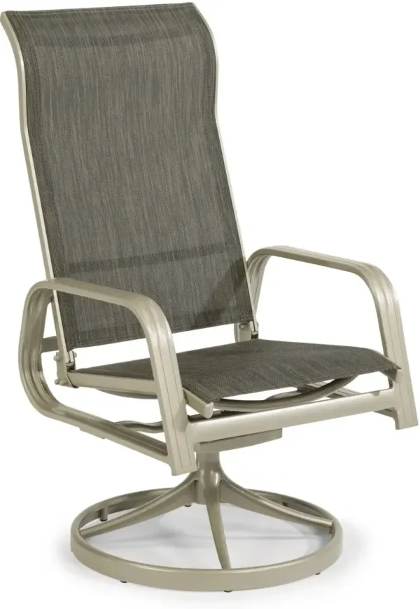 homestylesÂ® Captiva Gray Swivel Rocking Chair