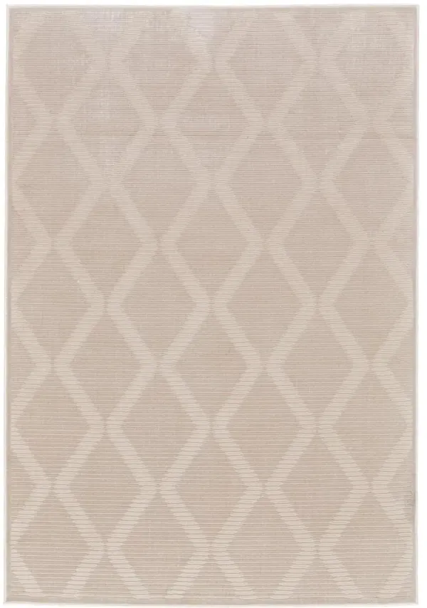 Feizy Prasad Cream 5' x 8' Rug