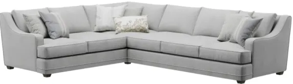 Fusion Furniture Limelight Mineral 2-Piece Sectional Set