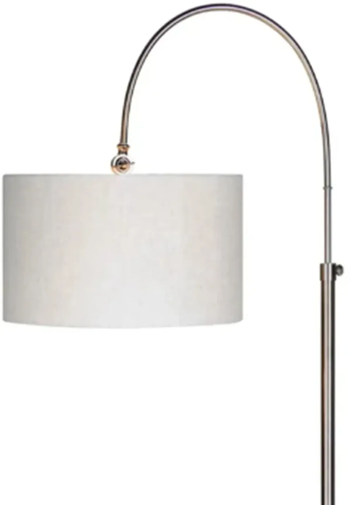 Forty West Porter Silver/Pewter Floor Lamp