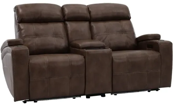 Man Wah 70502 Coco Power Zero Gravity Reclining Console Loveseat