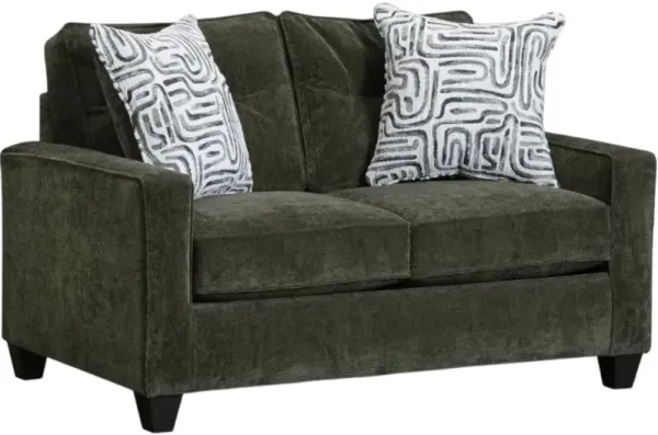 Peak Living Braves Olive Loveseat