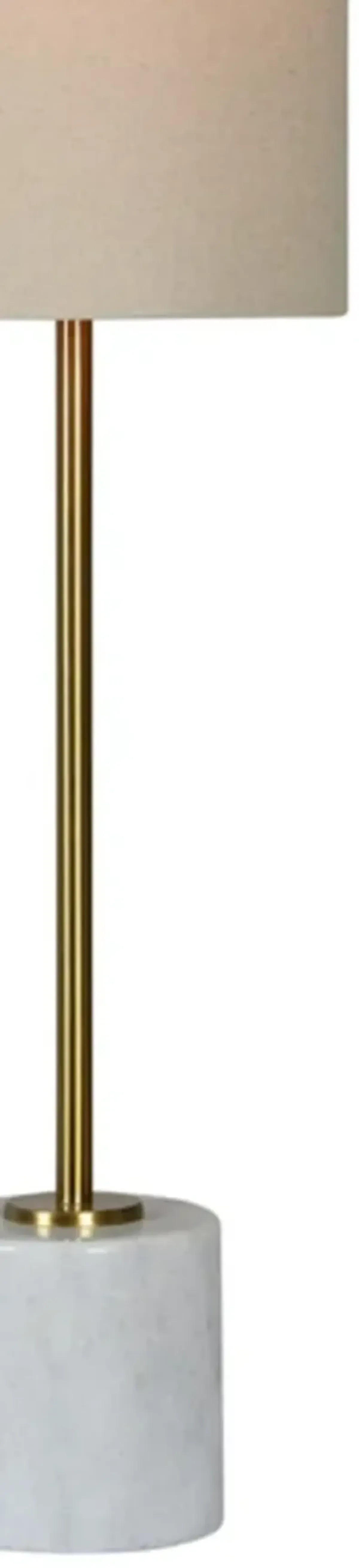 Forty West Zola Gold Buffet Lamp