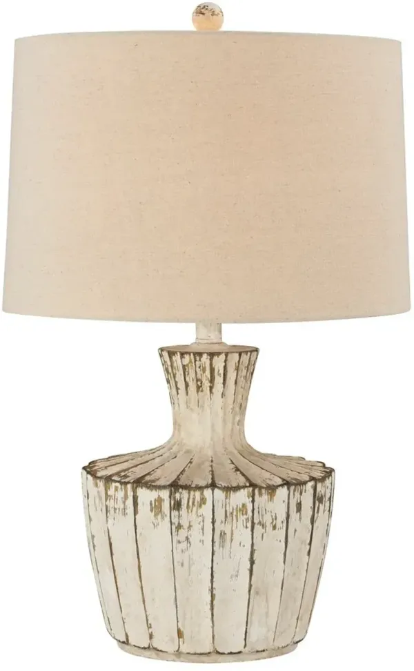 Forty West Jada White Table Lamp