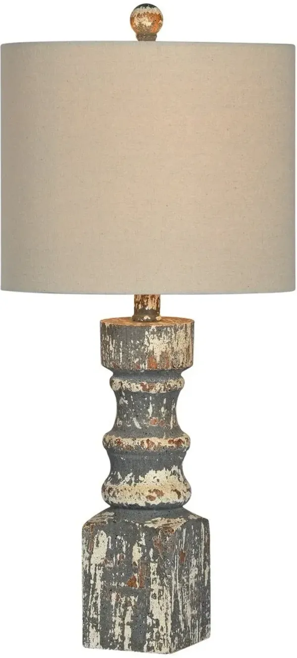 Forty West Hank Gray Table Lamp
