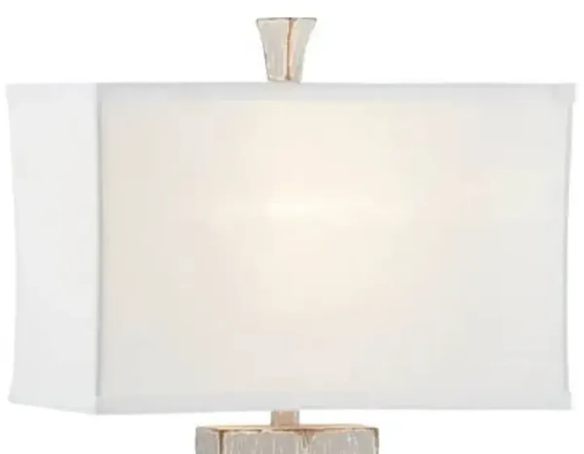 Forty West Nadine Gray Table Lamp