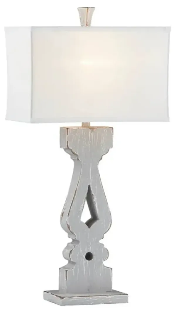 Forty West Nadine Gray Table Lamp
