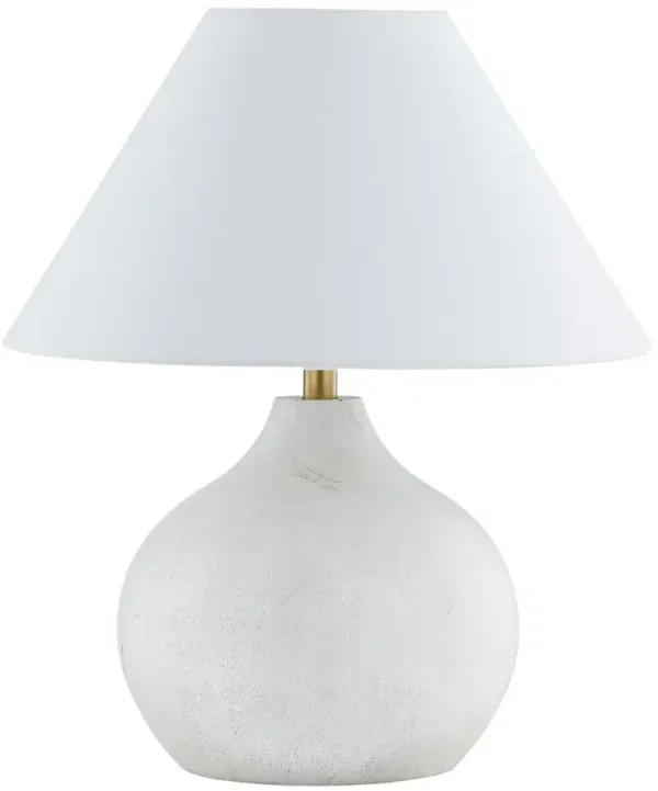 Forty West Halston White Table Lamp