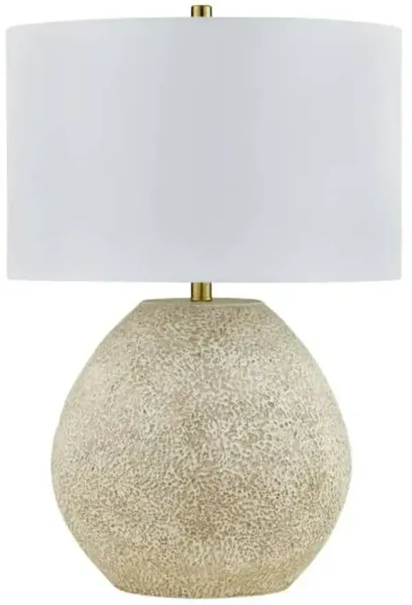Forty West Hugo Beige Table Lamp