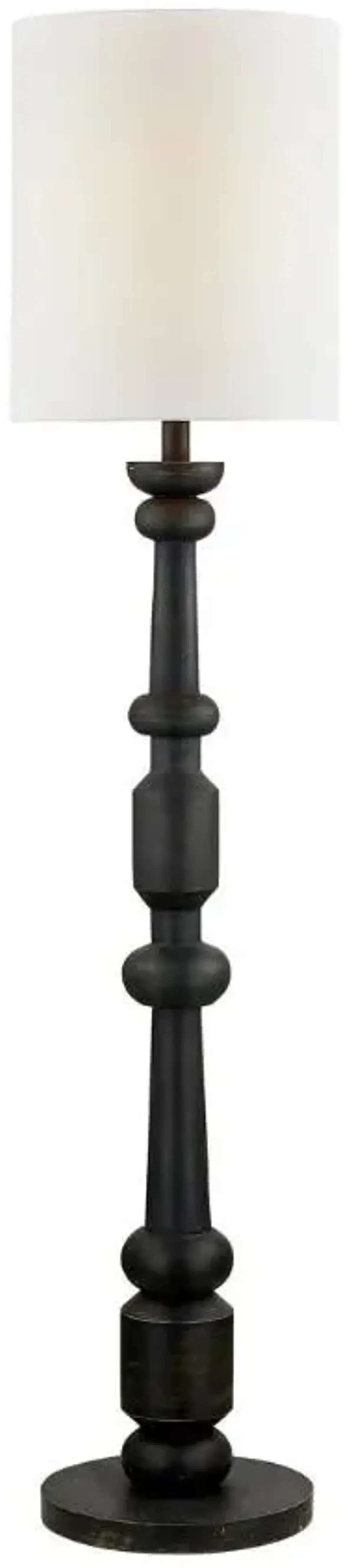 Forty West Henderson Black Floor Lamp