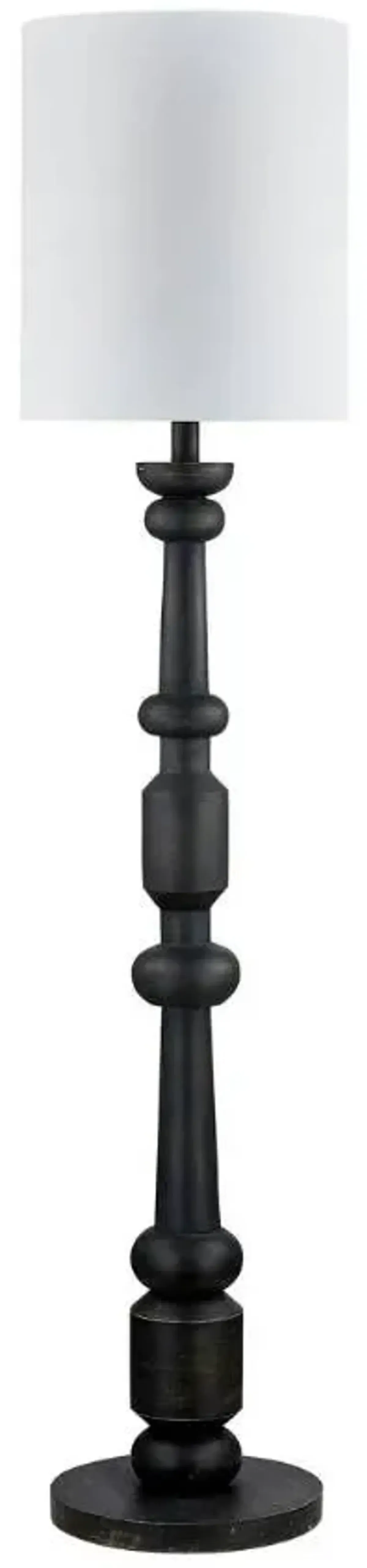 Forty West Henderson Black Floor Lamp