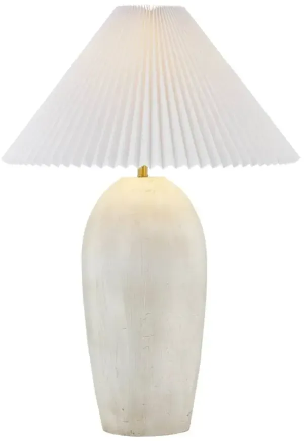 Forty West Calhoun White Table Lamp