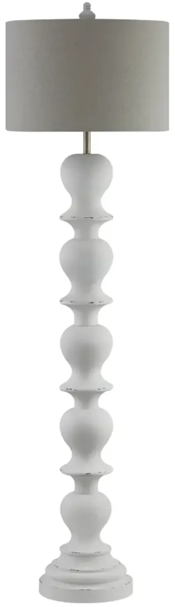 Forty West Noemi White Floor Lamp