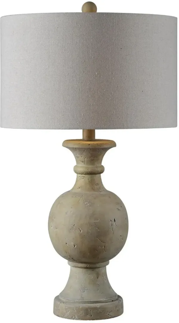 Forty West Ellis Beige Table Lamp