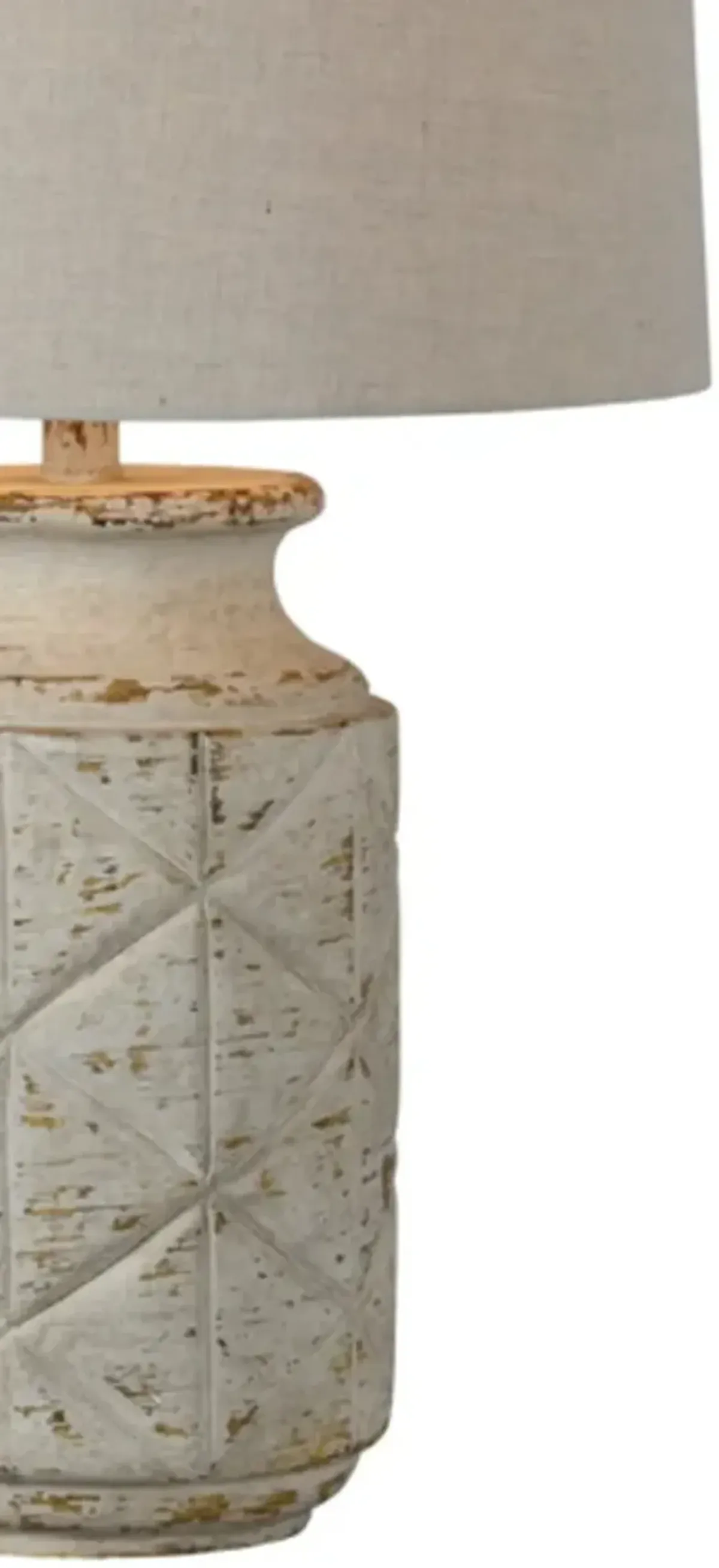Forty West Hampton White Table Lamp