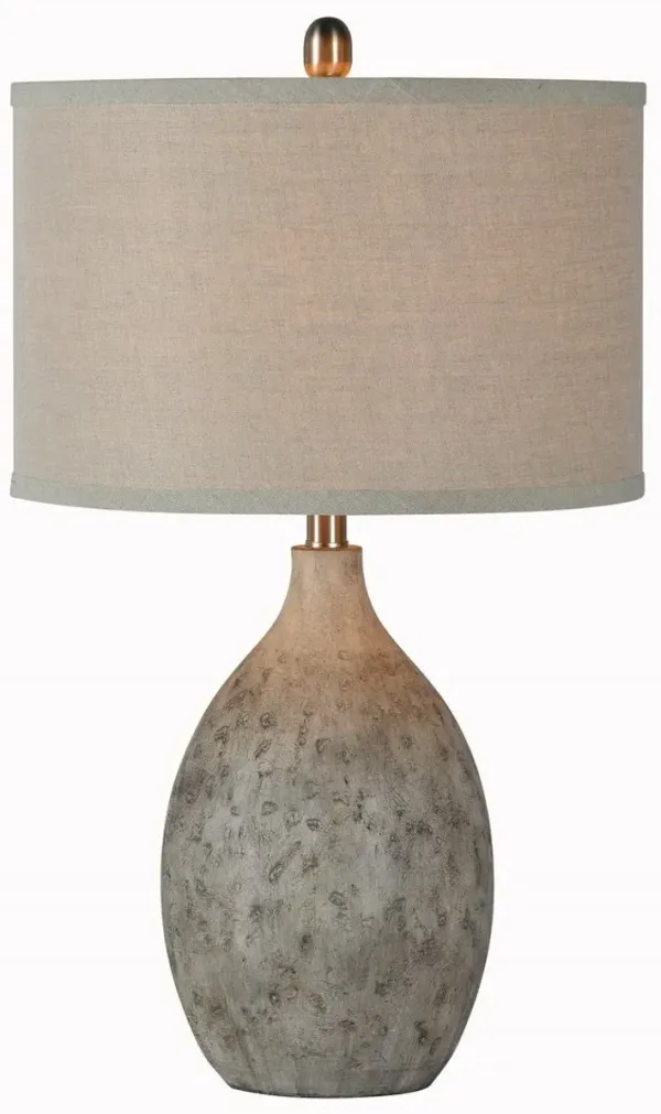 Forty West Bruno Gray Table Lamp