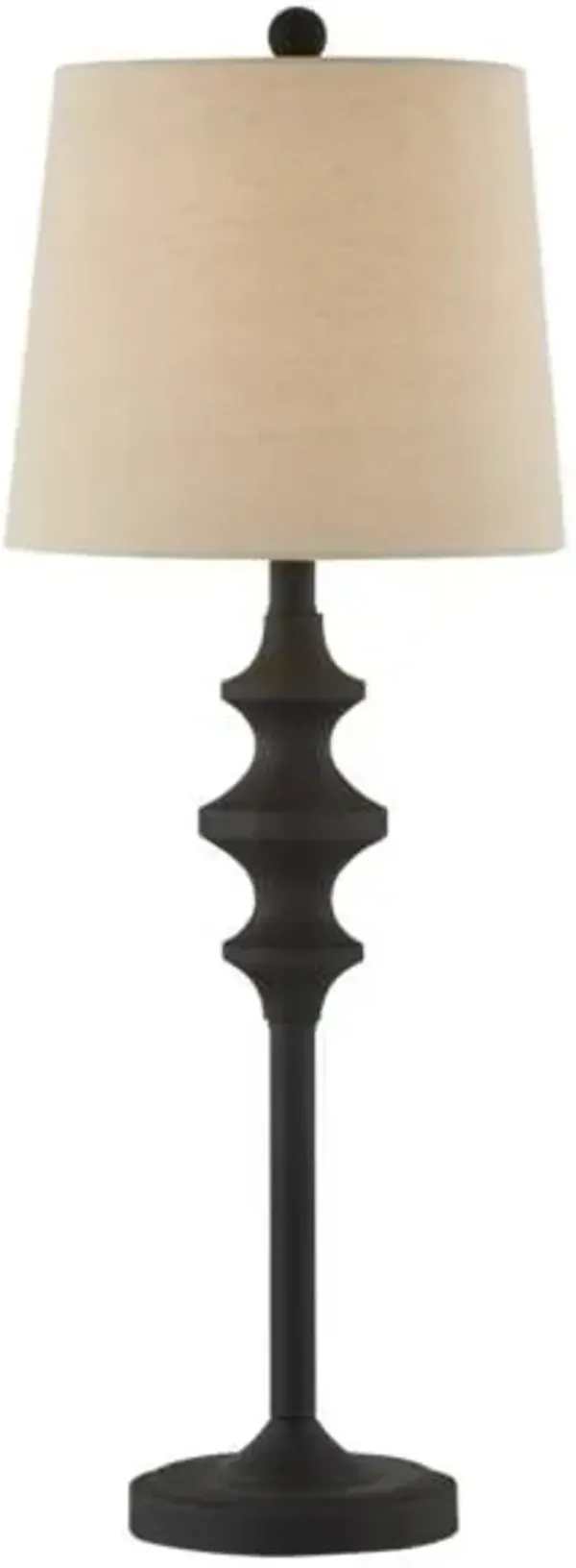 Forty West Brandon Black Buffet Lamp