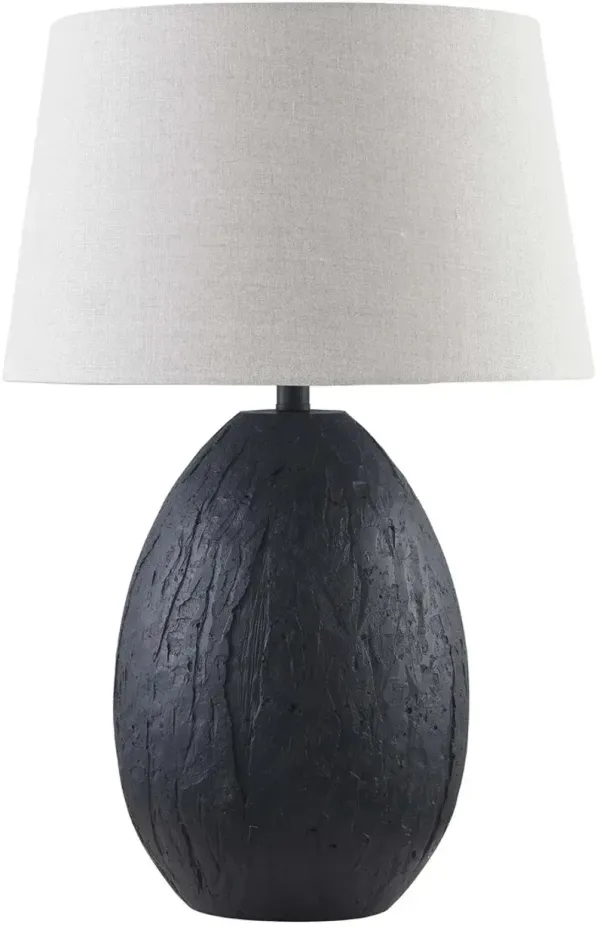 Forty West Ledger Black Table Lamp