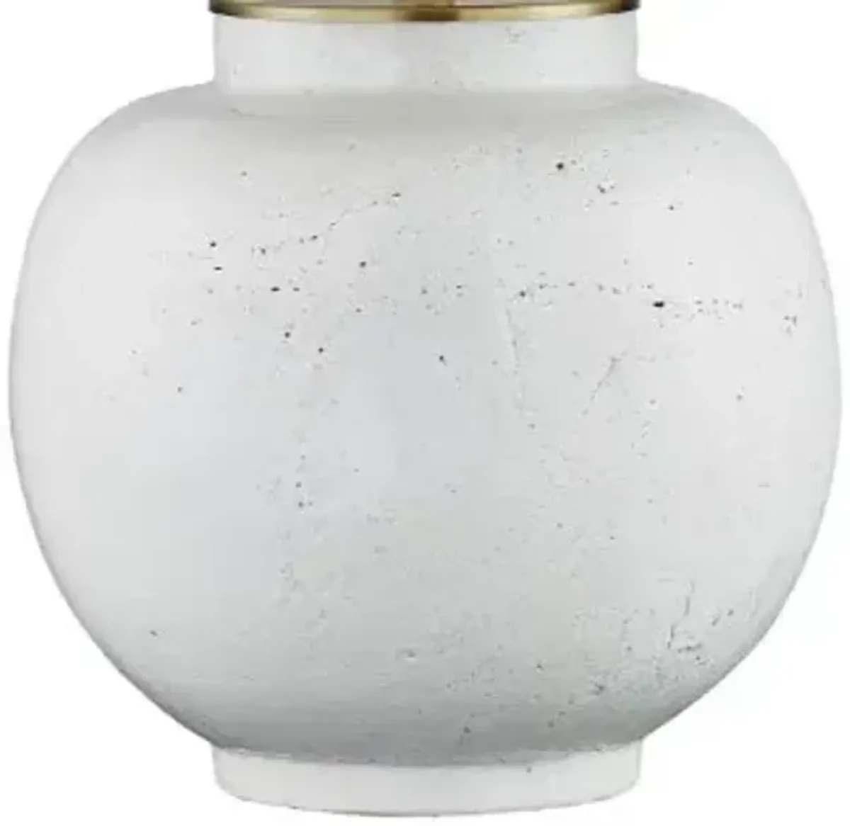 Forty West Kandi White Table Lamp