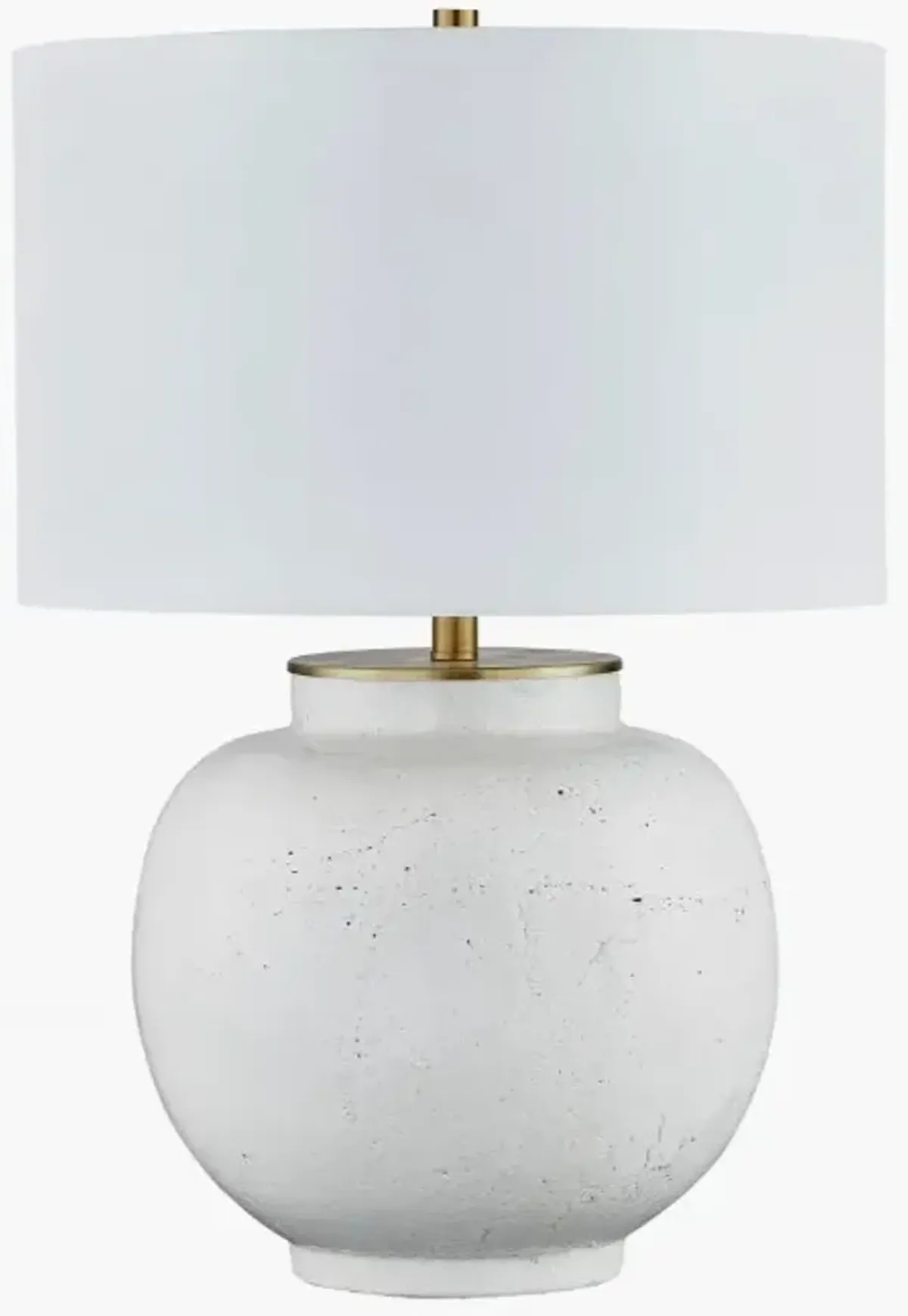 Forty West Kandi White Table Lamp