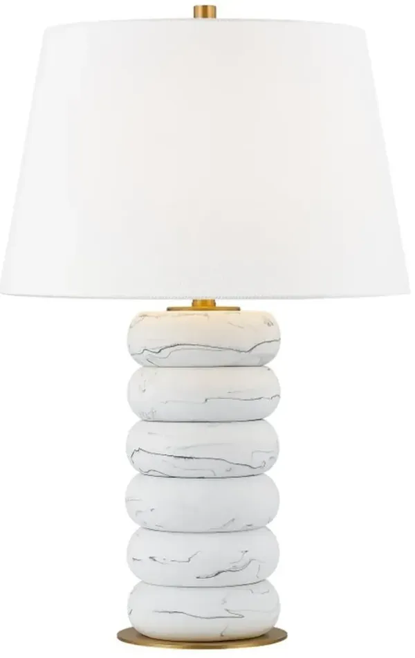Forty West Winnie White Table Lamp
