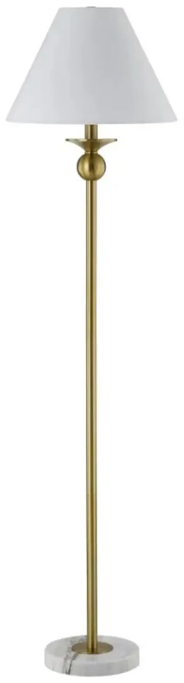 Forty West Marjorie Gold/Gray Floor Lamp