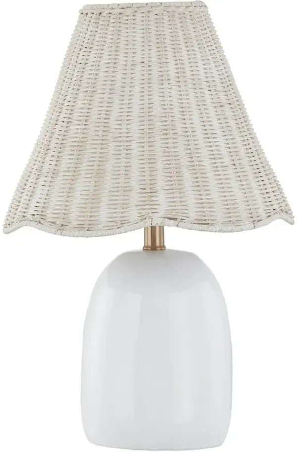 Forty West Prairie White Table Lamp