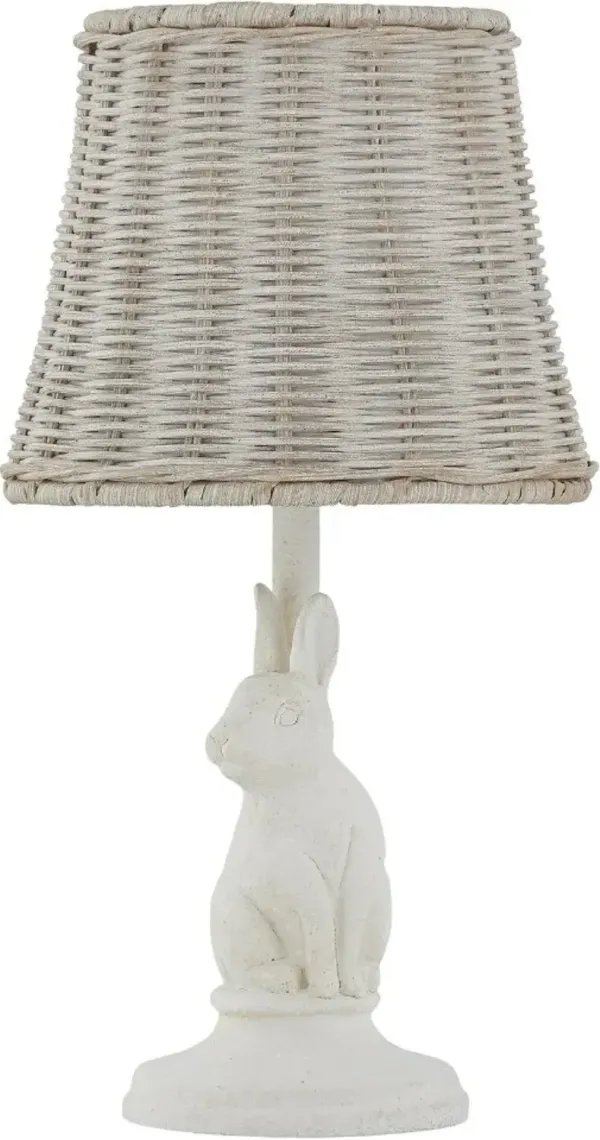 Forty West Flora White Mini Lamp