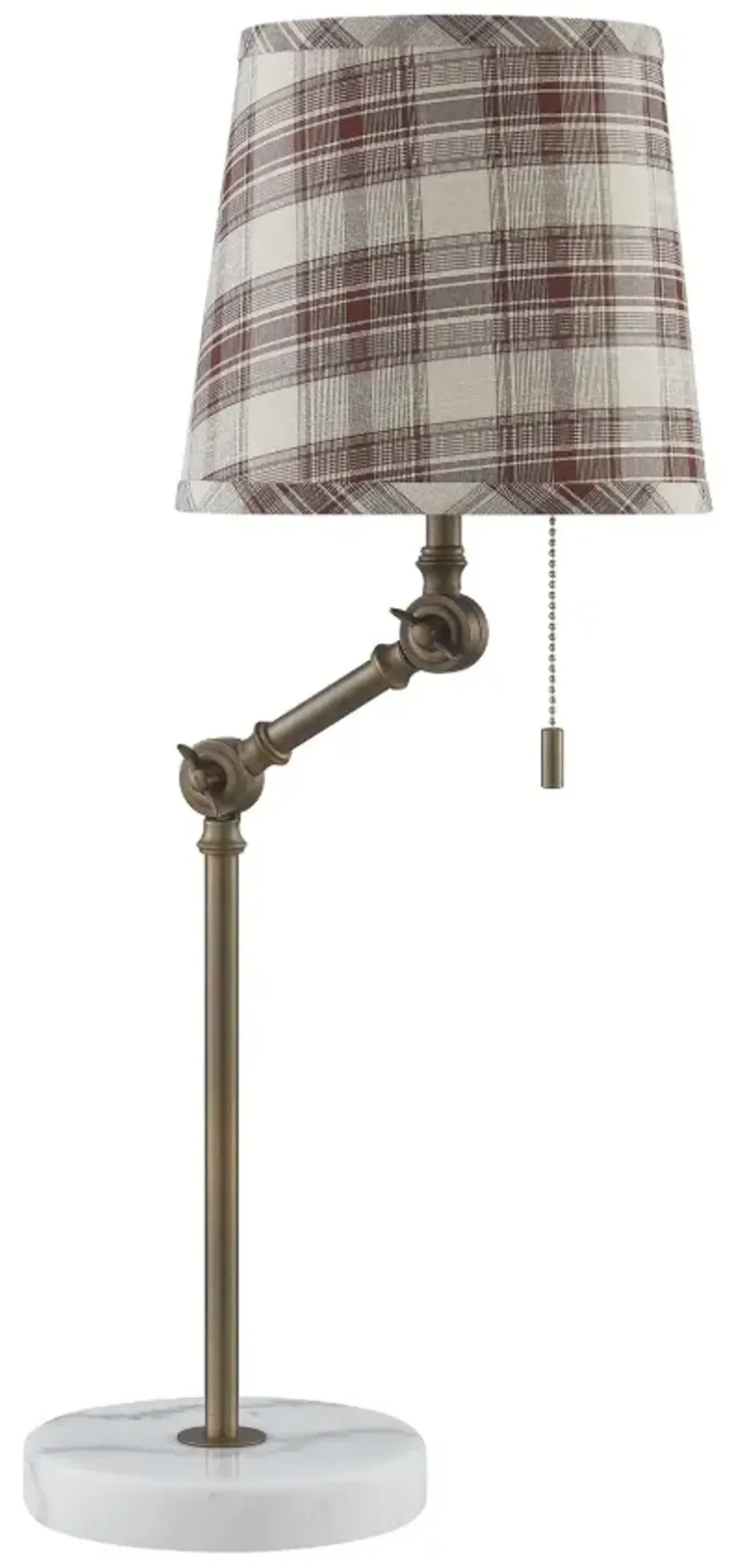 Forty West Drew White Buffet Lamp