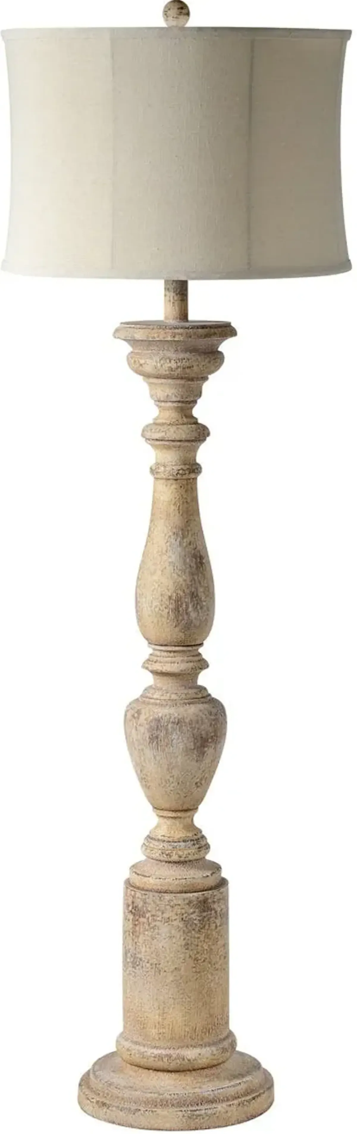 Forty West Windsor Beige Floor Lamp