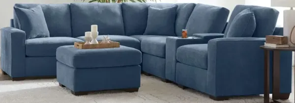 Peak Living Cardiff 3-Piece Slate Sectional