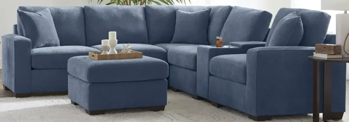 Peak Living Cardiff Slate 6-Piece Sectional