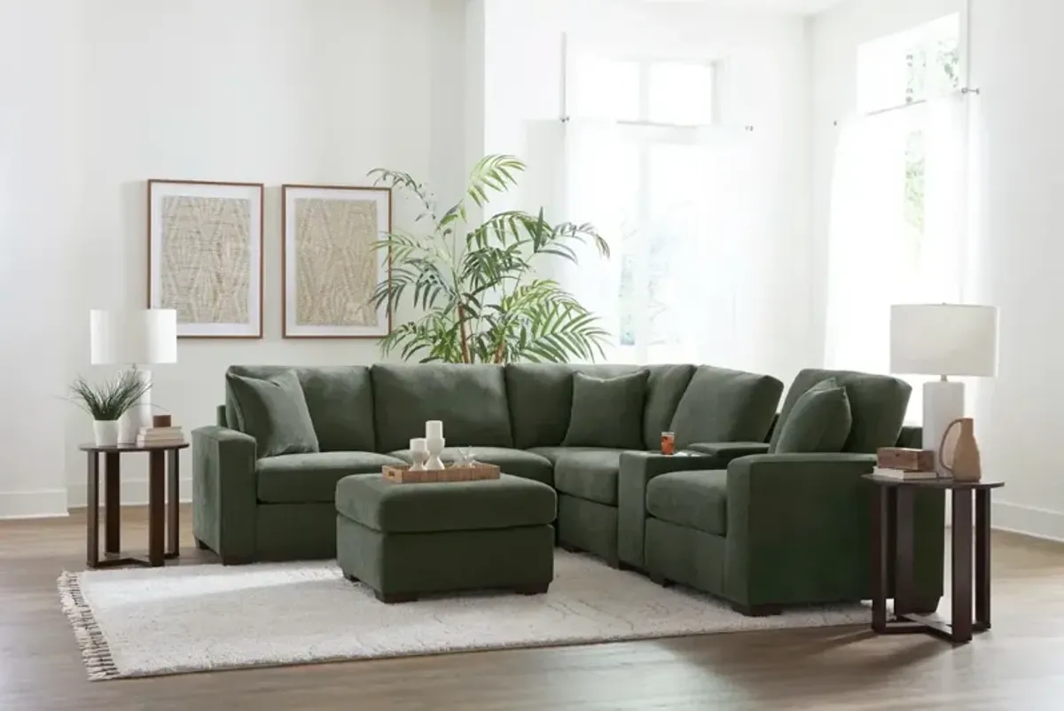 Peak Living Cardiff 3-Piece Forest Sectional