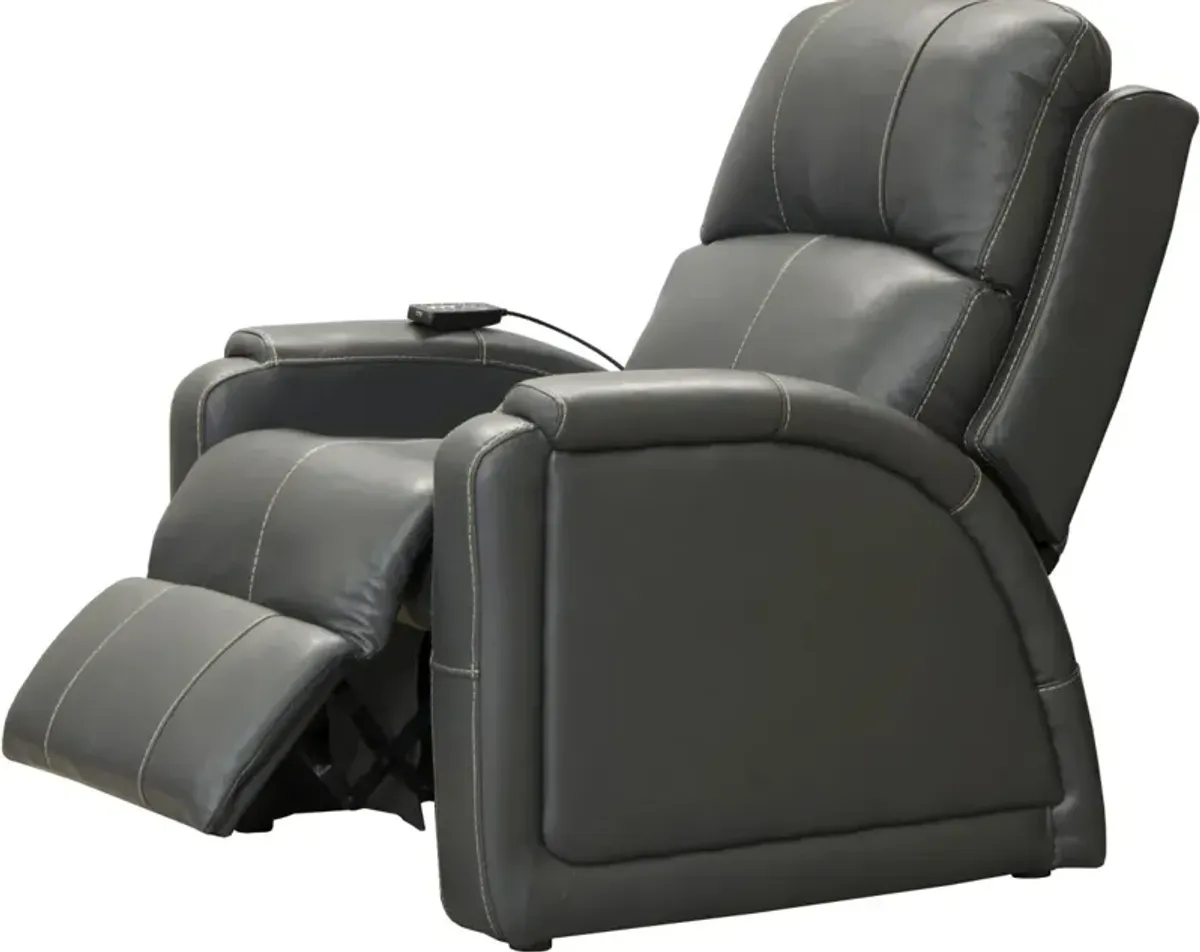 CatnapperÂ® Reliever Gunmetal Power Recliner