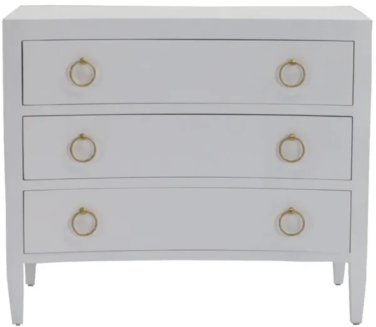 Bramble Mornington True White Linen Wrapped Dresser