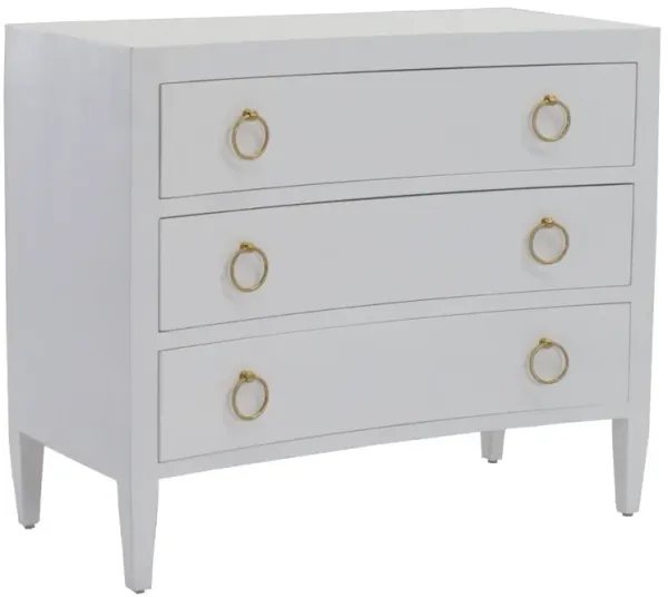 Bramble Mornington True White Linen Wrapped Dresser