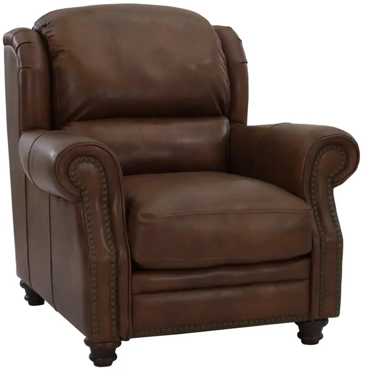 Soft Line 7863 Chocolate All Leather Chair