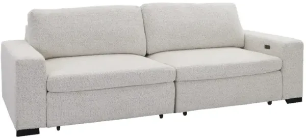 Cheers by Man Wah 2 Piece Fluffy Riverrock Sofa with Power Chaise