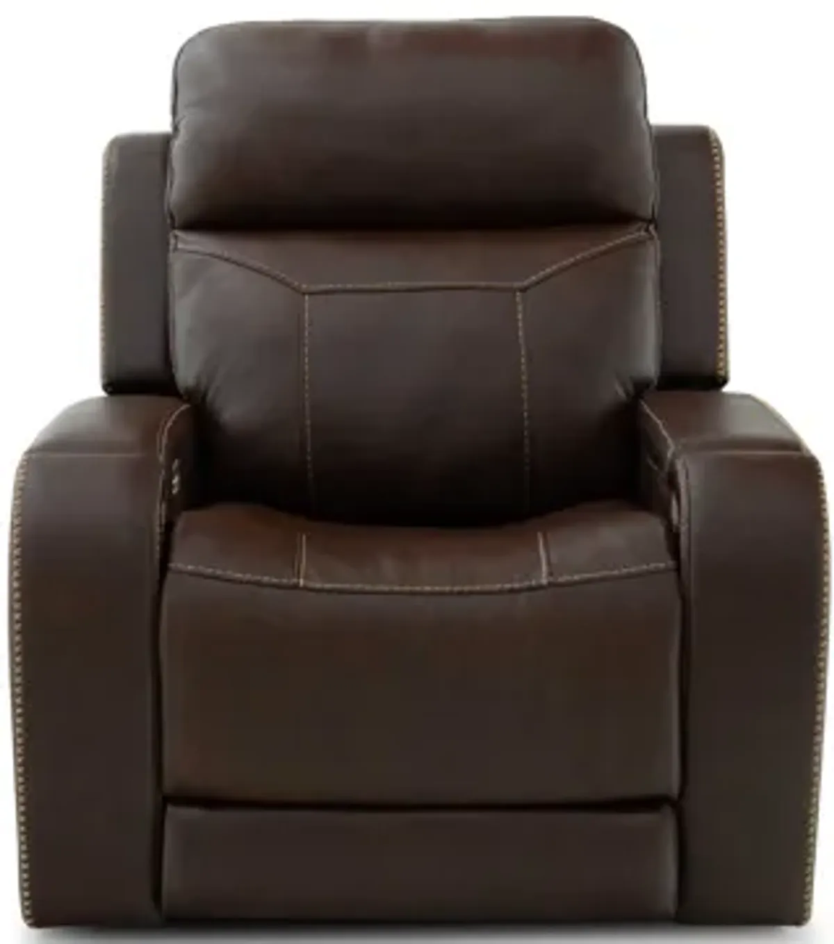 Moto Motion 828 Coffee Leather Media Power Recliner