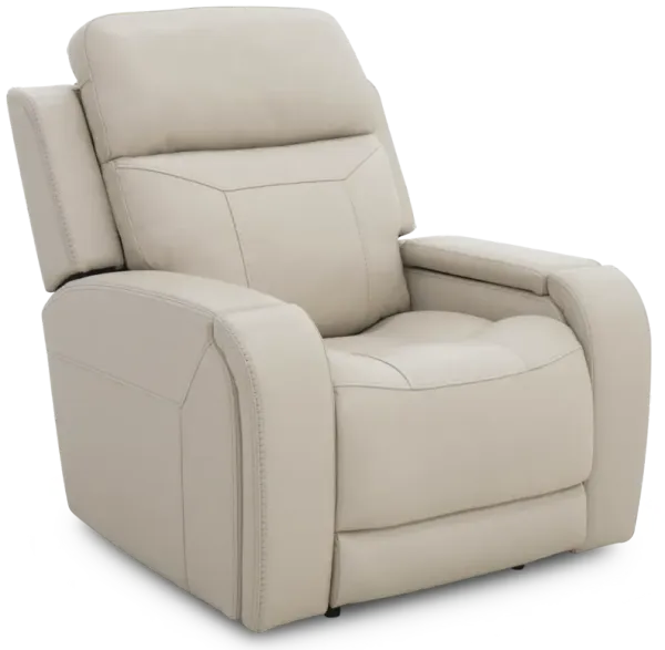 Moto Motion 828 Bone Leather Media Power Recliner