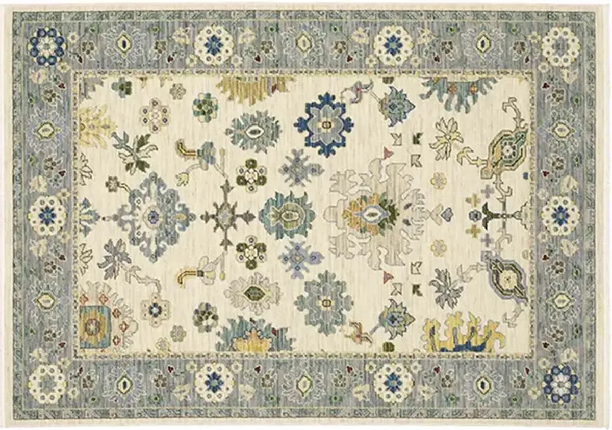 Oriental Weavers Lucca Multi-Colored 5'x7' Rug
