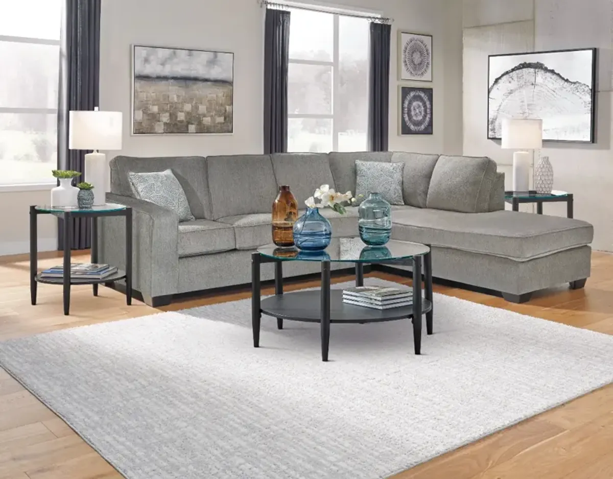 Signature Design by AshleyÂ® Altari 2-Piece Alloy Right-Arm Facing Chaise Sectional