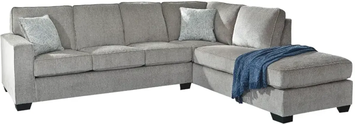 Signature Design by AshleyÂ® Altari 2-Piece Alloy Right-Arm Facing Chaise Sectional