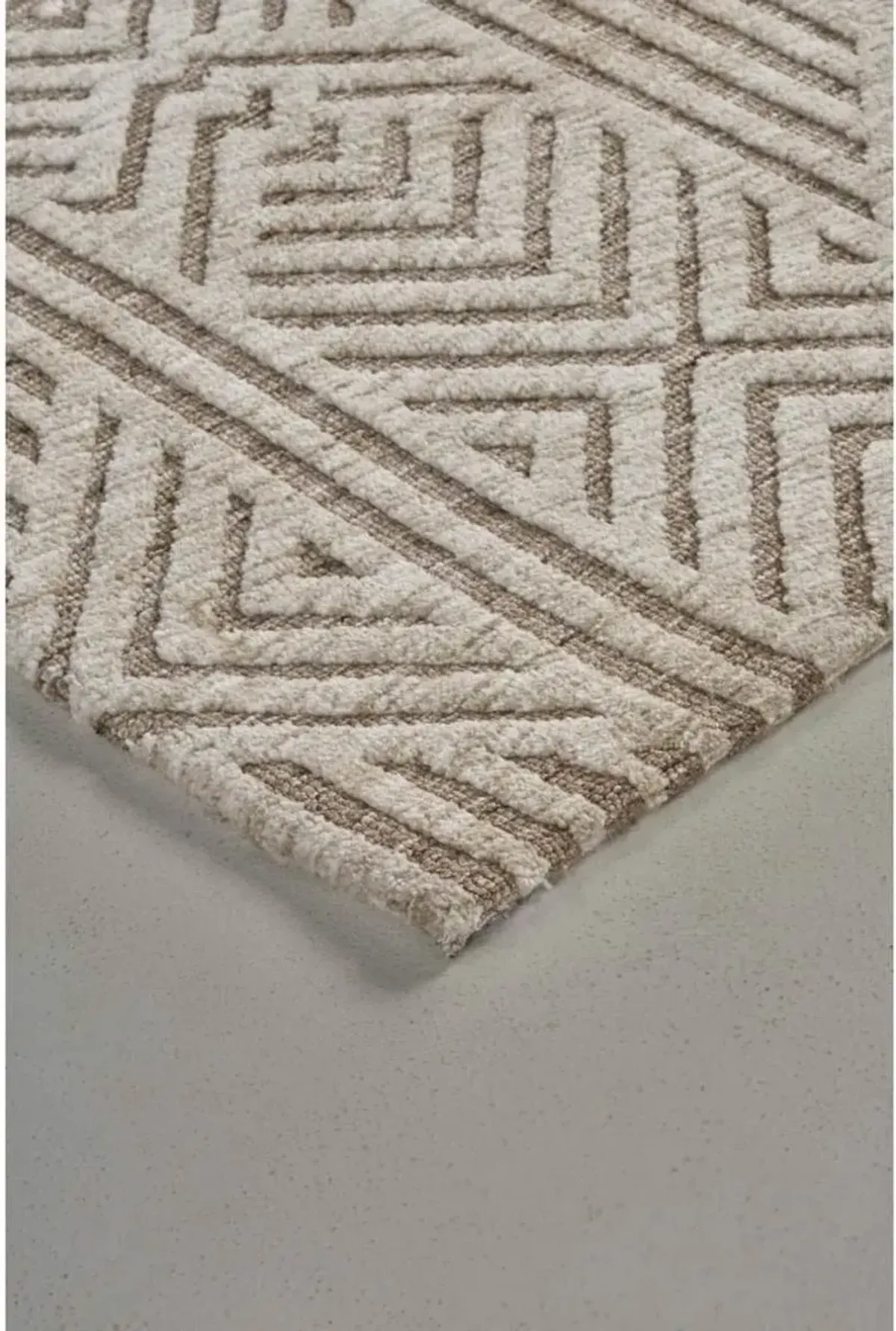 Feizy Colton Brown 5' x 8' Rug