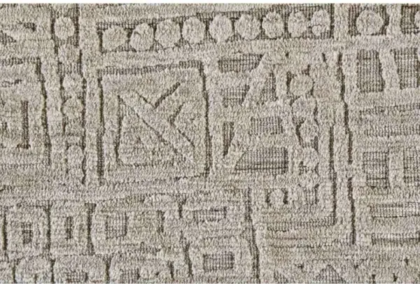 Feizy Colton Gray 5' x 8' Rug